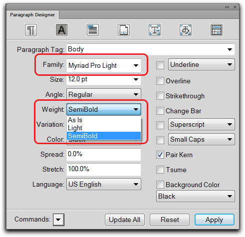 Adobe Myriad Pro Semibold Font Download