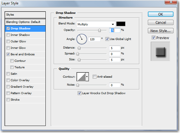Adobe Photoshop: Add some Layer Styles.
