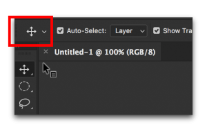 Photoshop CC 2015: Resetting tool options