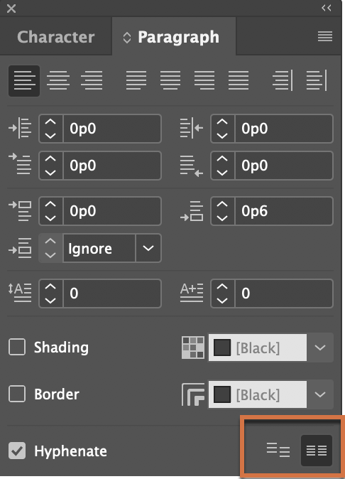 Adobe InDesign: Align to Baseline Grid