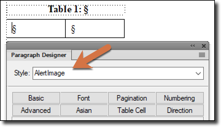 Adobe FrameMaker: Adding Icons in Front of Text