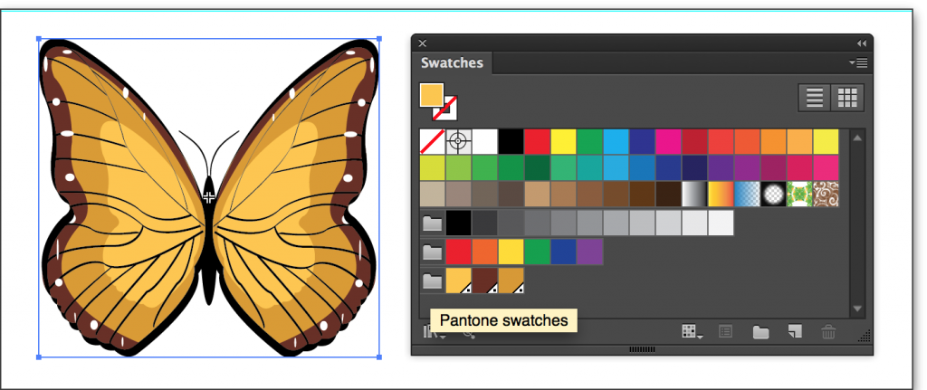 Adobe Illustrator CC 2014: Organize them into a Color Group in the Swatches panel.