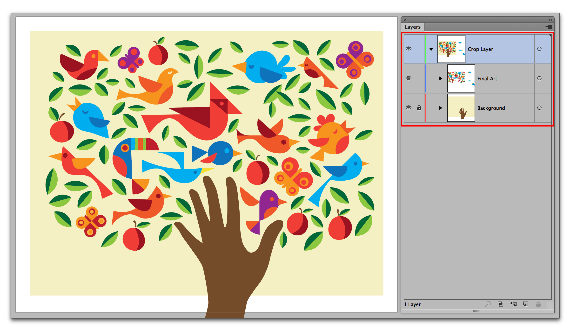 Adobe Illustrator CC 2015: Cropping in Illustrator