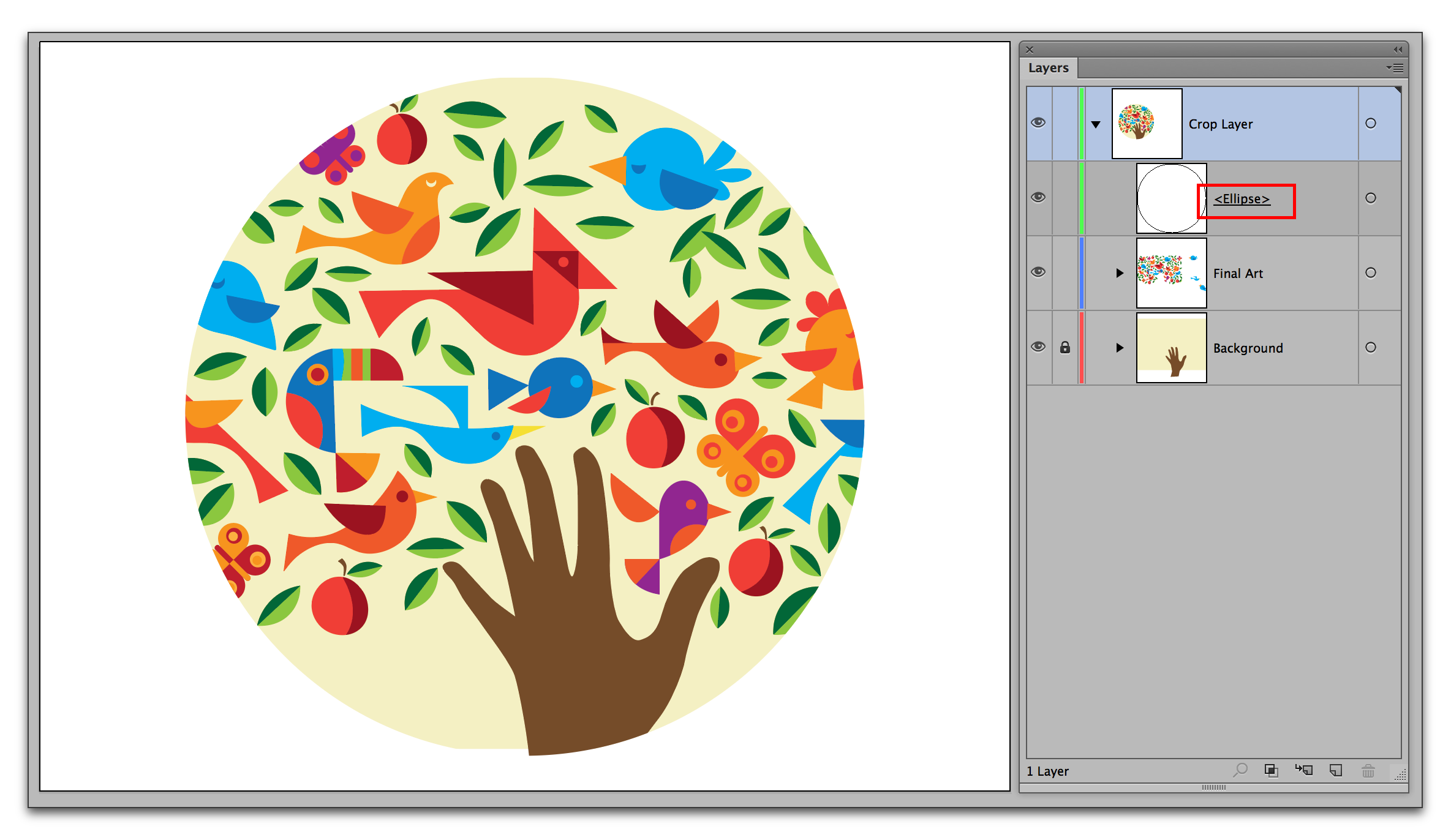 Adobe Illustrator CC 2015: Cropping in Illustrator