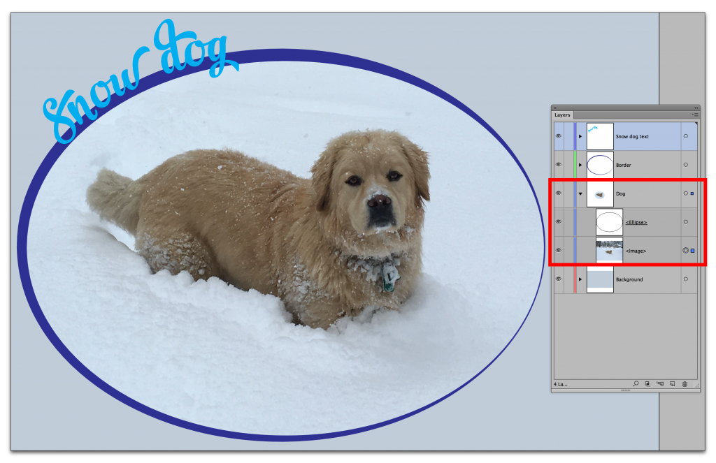 Adobe Illustrator CC 2015: Cropping a photo