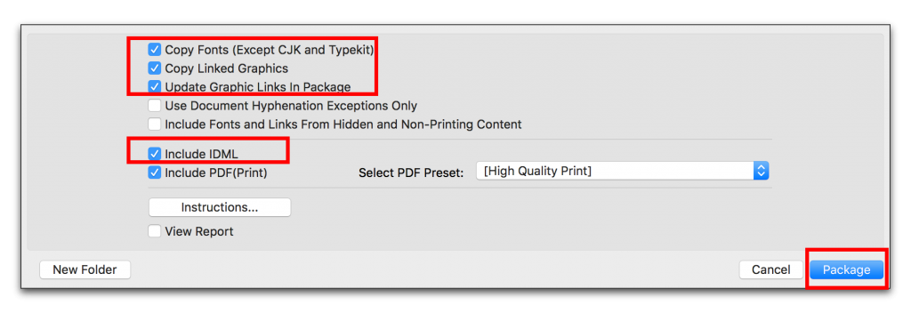 InDesign CC: Saving an InDesign file to an earlier version