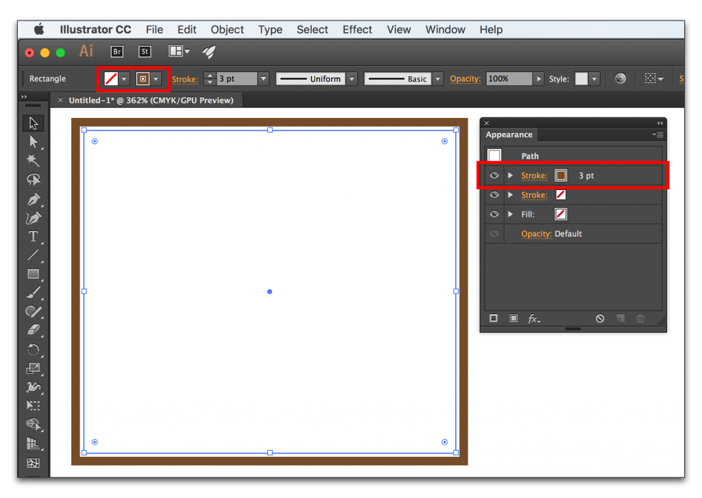 Adobe Illustrator CC 2015: Top-most Fill/Stroke is not active.