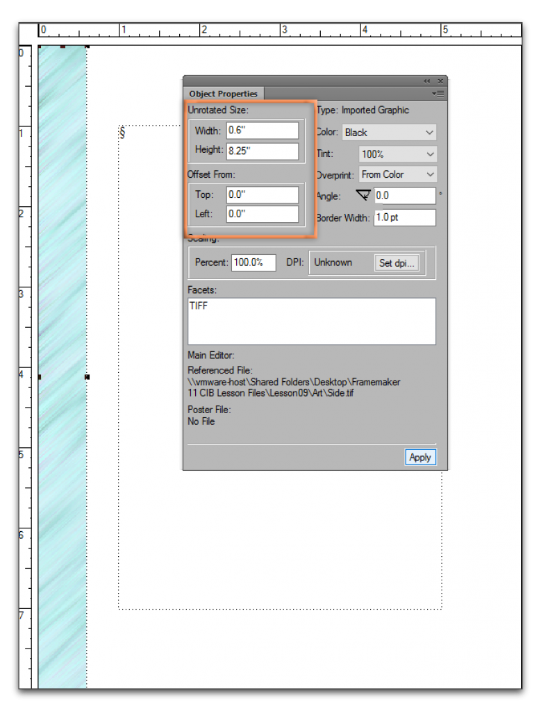 Adobe FrameMaker: Bleeds and trim lines