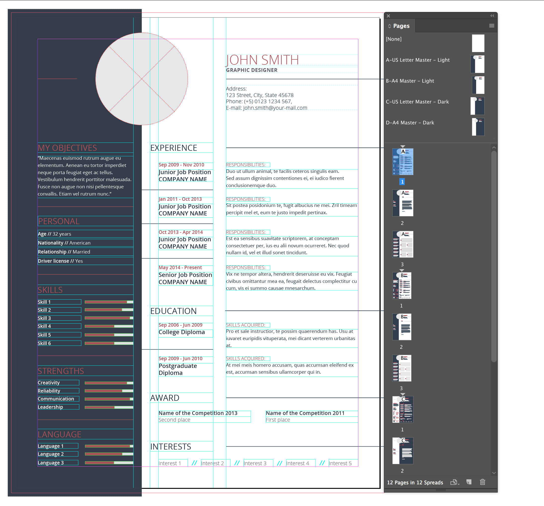 Acrobat Indesign