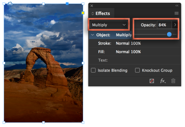 Adobe InDesign: How to Add a Black Overlay to an Image - Rocky Mountain ...