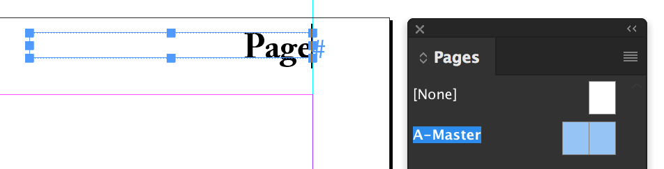 Adobe InDesign CC: Last page number variable