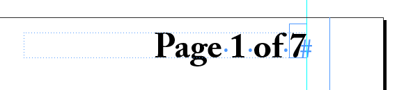 Adobe InDesign CC: Last page number variable