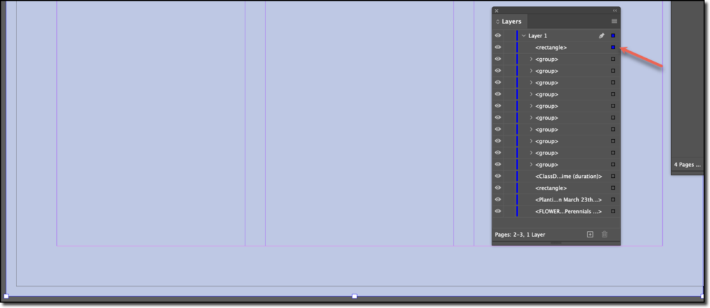 Adobe InDesign: Page numbers not visible under image