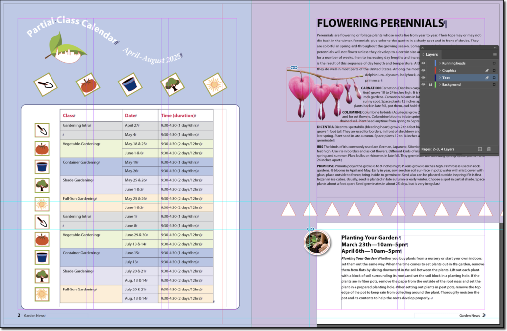 Adobe InDesign: Layer Basics