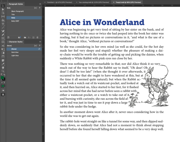 Adobe InDesign: Nested style, nested line style or GREP style? - Rocky ...