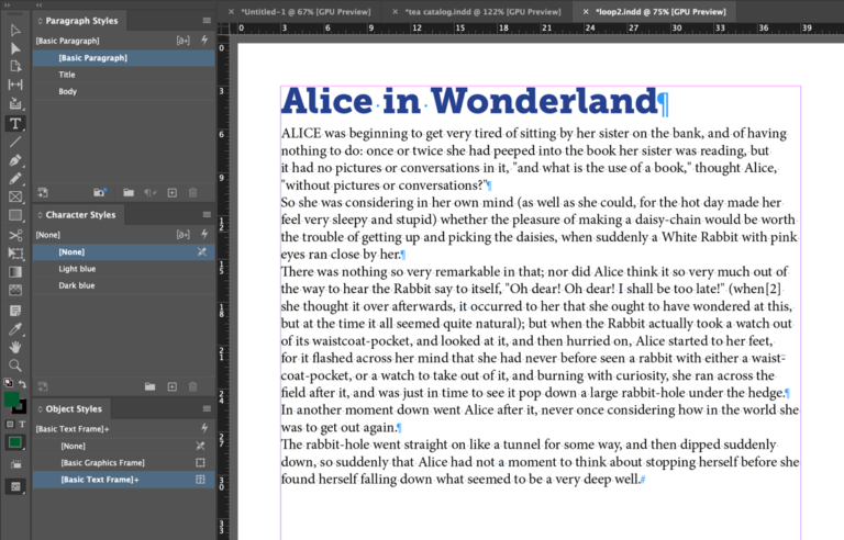 Adobe InDesign: Nested line styles - Rocky Mountain Training